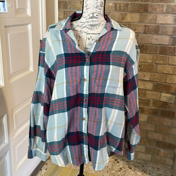 Vintage Eddie Bauer Flannel - Picture 1 of 5